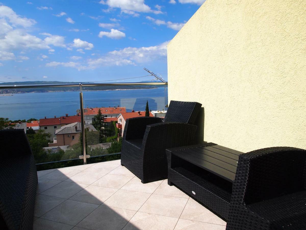 Panoramic View Apartments Crikvenica Ev Station Available Eksteriør bilde